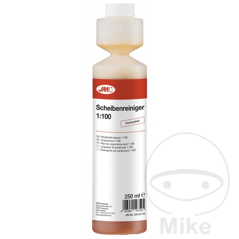 JMC Limpiacristales limpiador de cristales 1:100 250 ML 554.00.33