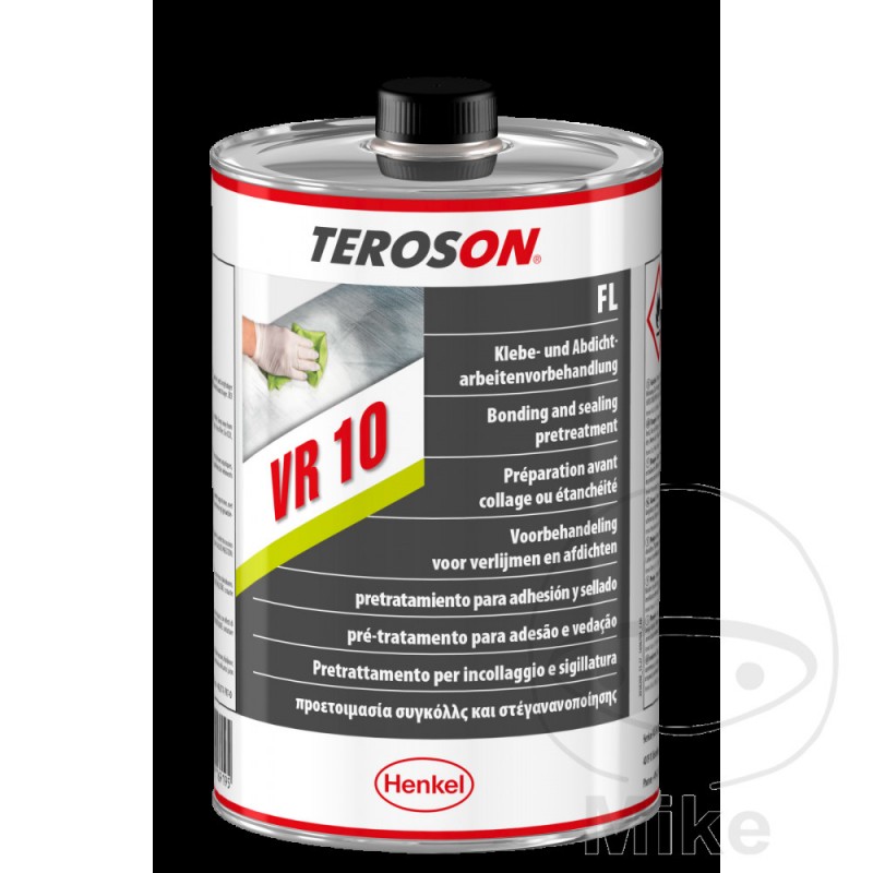 TEROSON Pre-treatment cleaner for bonding and sealing VR 10 FL 1L 555.02.90
