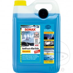 SONAX Limpiador de parabrisas concentrado anticongelante 5L 556.70.45