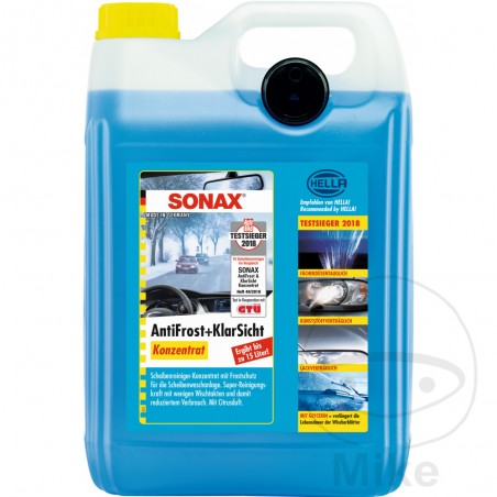 SONAX Antifreeze Concentrated Windshield Washer 5L 556.70.45