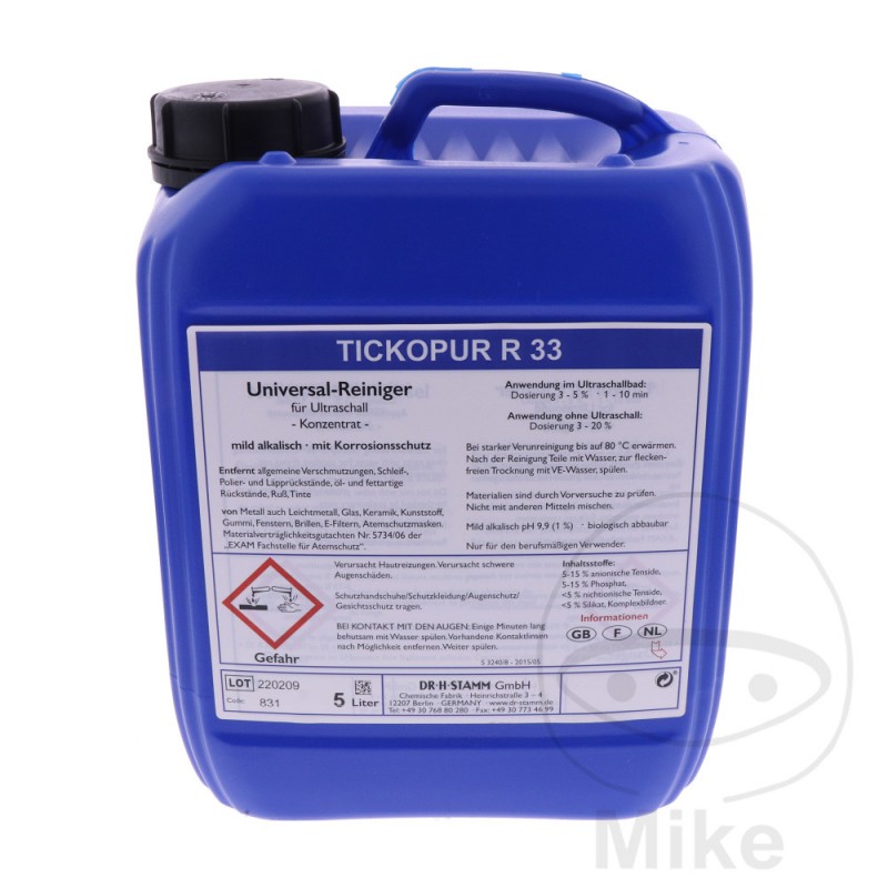 Special cleaner for ultrasonic PUR 33 5L 571.80.02
