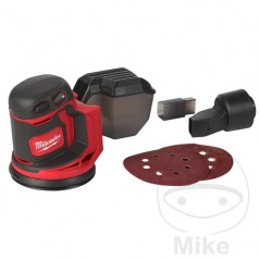 MILWAUKEE Orbital sander with rechargeable battery 18V M18 BOS125-502B 685.03.60