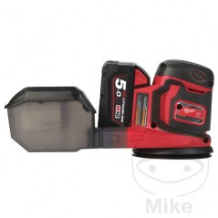 MILWAUKEE Orbital sander with rechargeable battery 18V M18 BOS125-502B 685.03.59
