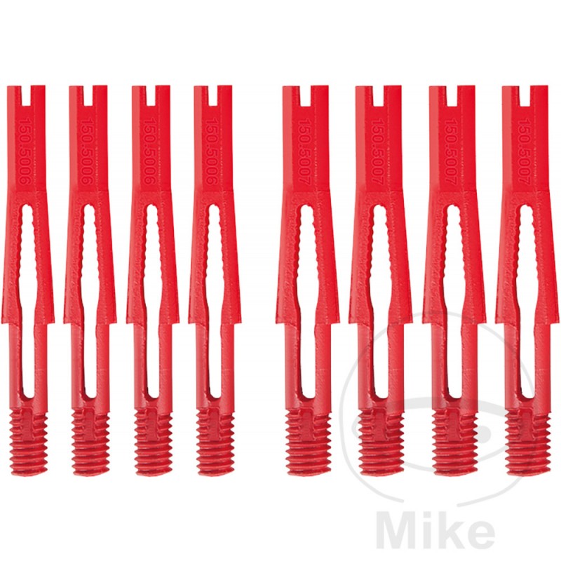 Set of 8 gasket supports and oil pan 614.50.05