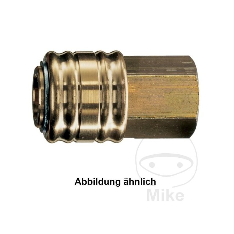 Compressed air hose connector with internal thread I 1/4 656.04.37