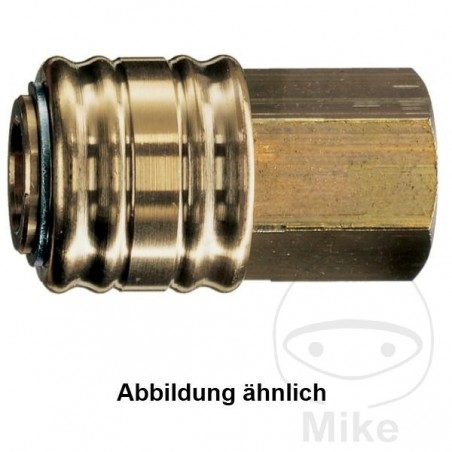 Compressed air hose connector with internal thread I 1/4 656.04.37