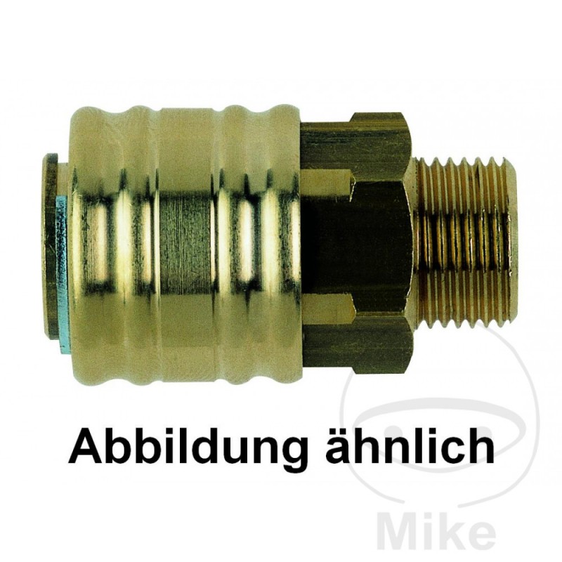 Compressed air hose connector with external thread A 1/8 656.29.53