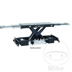 AC HYDRAULIC Approved scissor jack 2600 KG SD 26 PHL W RAL 7016 674.02.81