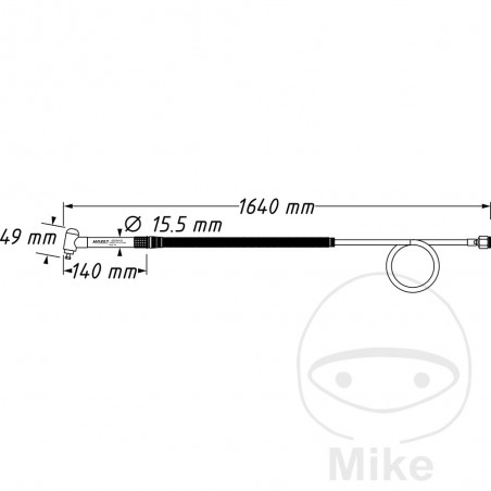 HAZET Pneumatic micro-rod sander 9032M-53 656.90.32