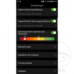 JMP Lead/gel battery charge status transmitter VERSION 2 706.02.73