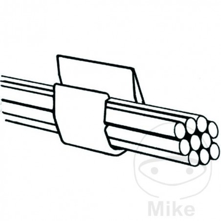 Cable fixing clip (100UD) 146.11.93