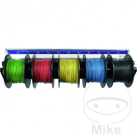 HERTH+BUSS Soporte de pared para 5 bobinas cable 157.15.12