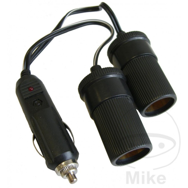 Adaptador doble toma de mechero 298.04.31