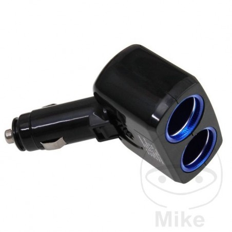 Double cigarette lighter adapter 298.04.31