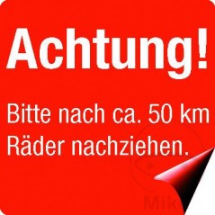 Box of 200 German Danger labels 519.00.18