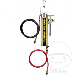 Injector flushing device with adapters 614.00.15