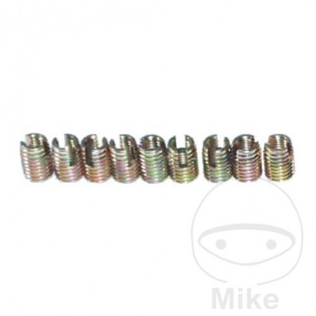 Pack of 10 threaded inserts for injector fastening M6 X 1.0 6141071 614.11.47