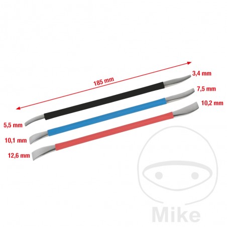 Set of 3 levers to remove bodywork clips 627.01.14