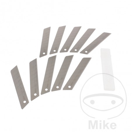 JMP Pack 10 cuchillas para cúter 18 MM 634.00.09