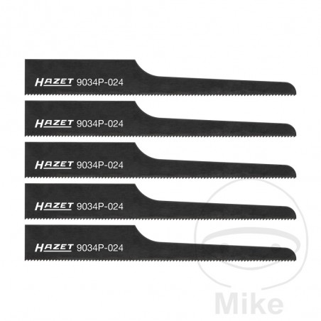 HAZET Set of saw blades for pneumatic body saws 24 teeth 6560353 656.03.99