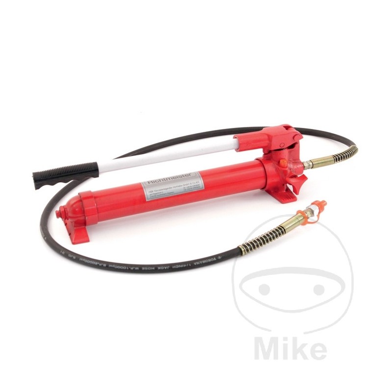 Manual hydraulic pump with hose 690BAR 1.8 M 1/4 692.03.00
