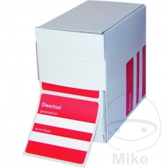 Caja 200 etiquetas cambio de aceite 998.90.88