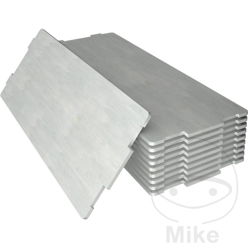 Set of large shelves for wardrobe 137 MM 699.04.96