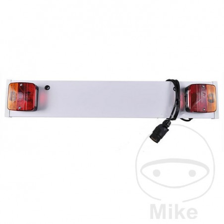 Rear lights + license plate holder with cable and 7-pole plug 1 M 338.06.30