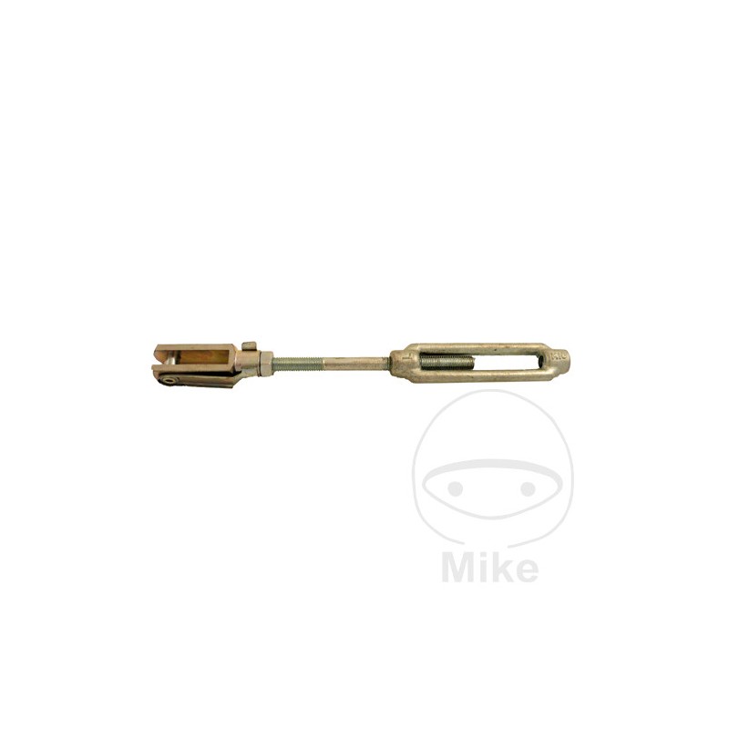 Zinc plated short link for trailer brake M8 338.66.46
