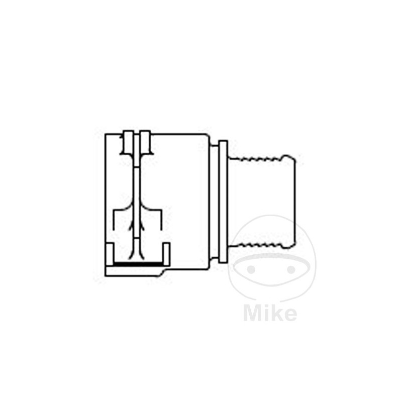 Pack 4 couplings for radiator NW32 467.22.67