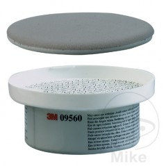 3M Control de polvo negro con almohadilla aplicación 50 G 555.90.18