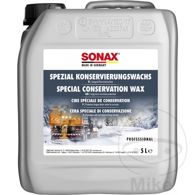 SONAX Cera de conservación especial 5L 556.78.10
