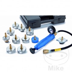 Kit of 11 adapters to check the cooling system 614.05.43