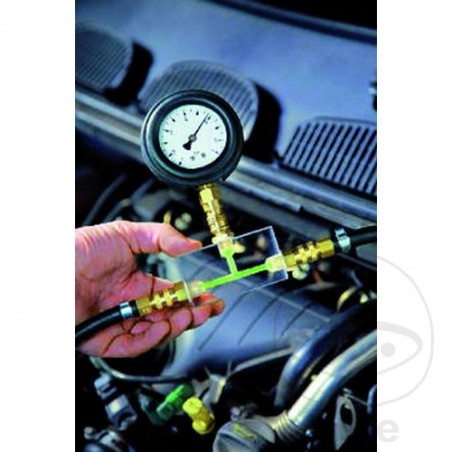 Gasoline/diesel engine pressure tester with manometer 614.55.15
