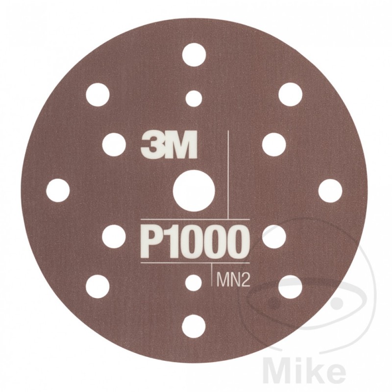 3M flexible abrasive disc with holes 15 L K1000 150 MM BRA HOOKIT 564.00.58