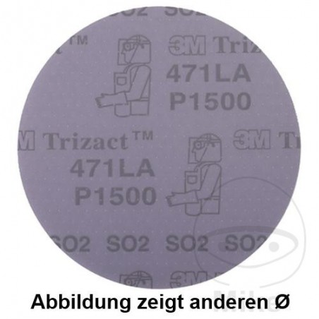 3M Disco de esmerilado fino K1500 150 MM 471 564.21.71
