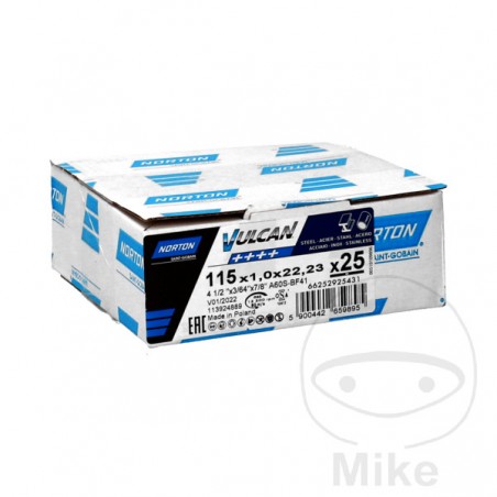 NORTON Disco de corte 115 X 1.0 ALTN: 5648845 564.96.29