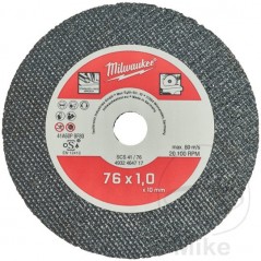MILWAUKEE Set of 5 cutting discs 76 X 1 10 685.03.65