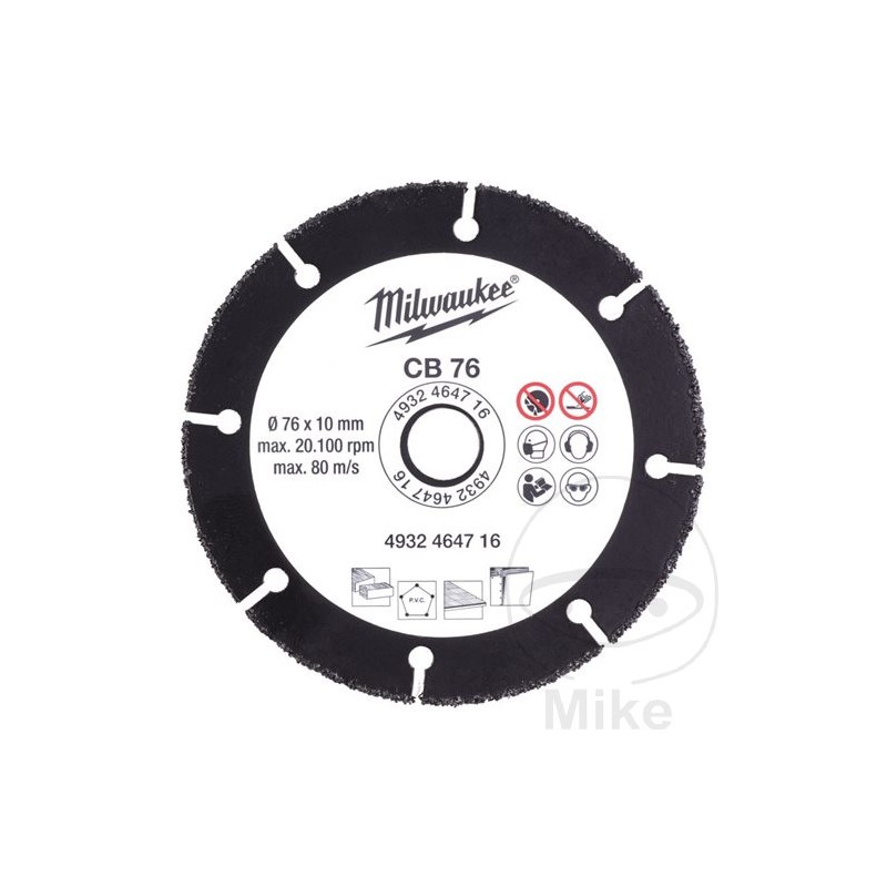 MILWAUKEE Cutting disc 76 MM 685.03.67