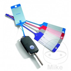 Pack of 100 plastic keyrings 298.00.10VAR