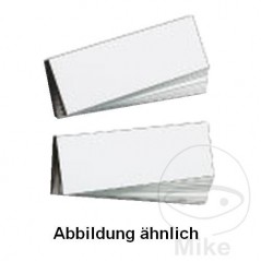 COROSTOC Pack 100 magnetic plates 25X80 MM 694.77.66