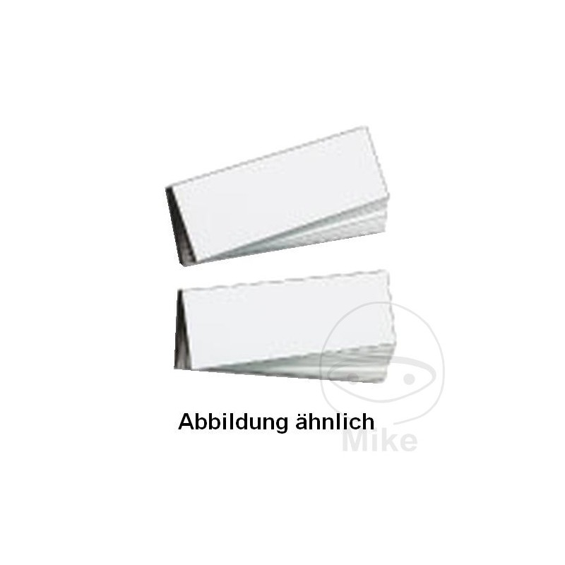 COROSTOC Pack 100 magnetic plates 25X80 MM 694.77.66