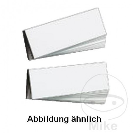 COROSTOC Pack 100 magnetic plates 25X80 MM 694.77.66