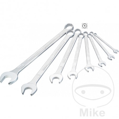 HAZET Set of 8 combination wrenches 10-32 MM 604.01.05
