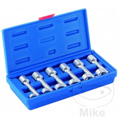 CONDOR Juego 6 llaves para latiguillo de freno 1/2 12-19 MM 604.10.65