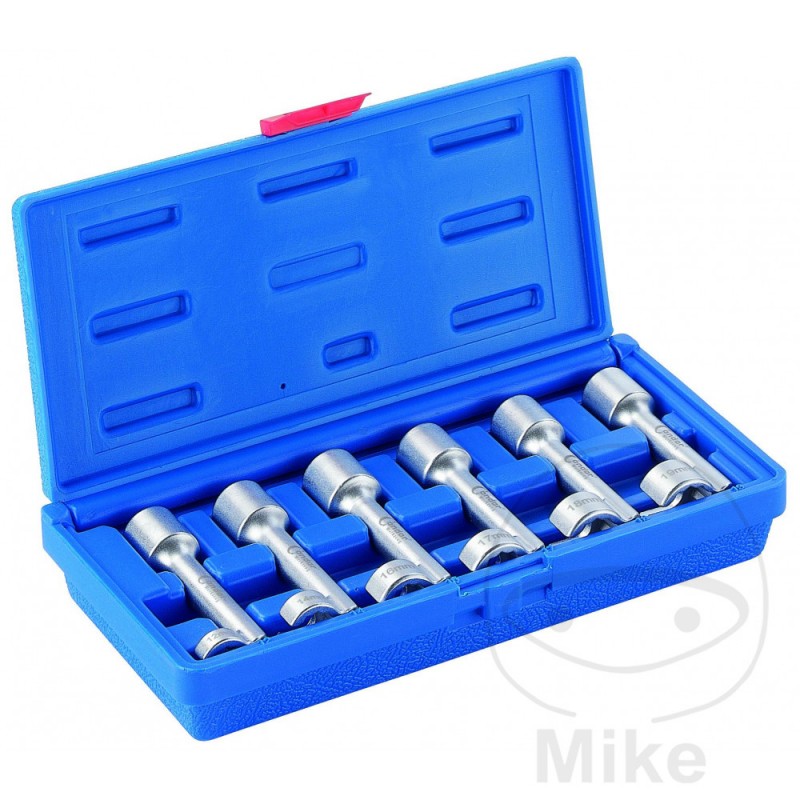 CONDOR Juego 6 llaves para latiguillo de freno 1/2 12-19 MM 604.10.65