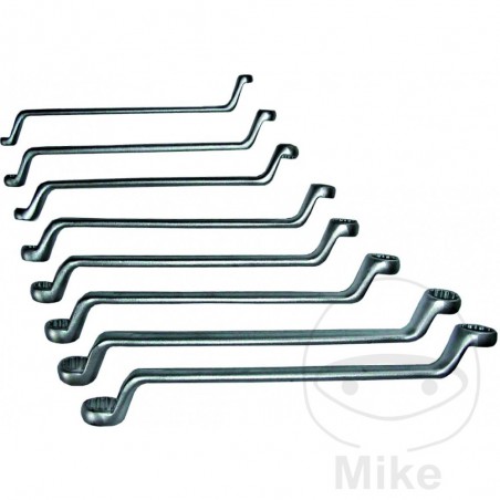 JMP Set of 8 offset star wrenches 6-22 MM 604.29.56