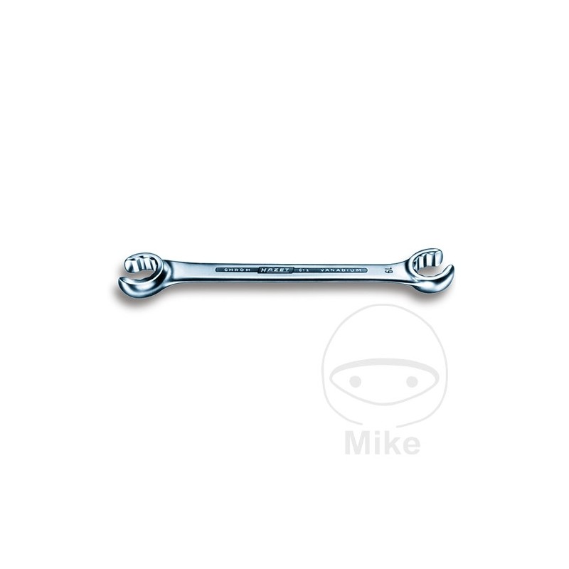 HAZET Llave de estrella doble abierta 16X18 607.60.87