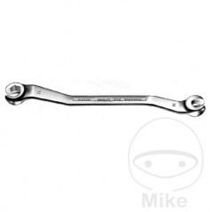 HAZET Llave de estrella doble abierta 12X14 604.36.81