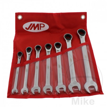JMP Set of 7 ratchet wrenches O 604.37.07